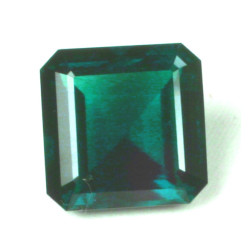 Emerald ( Synthetic ) - octagon