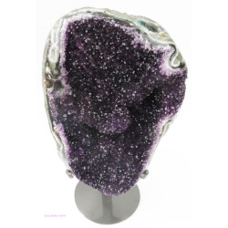Amethyst Geode with Custom Stand