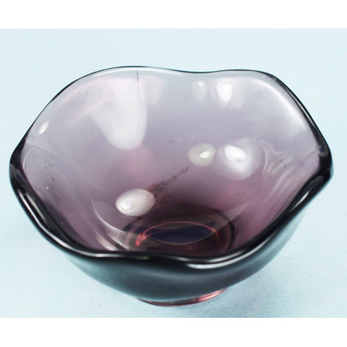 Purple Glass Bowl